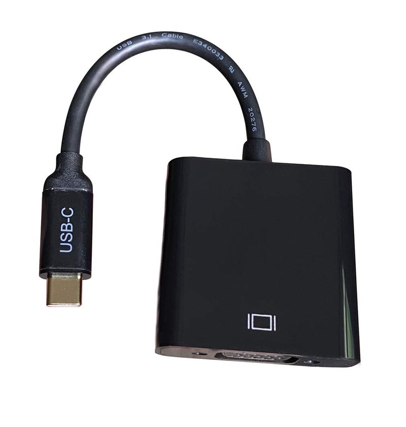 BELIN LINK USB C to VGA Adapter - 1080P Full HD, Compact & Universal Compatibility for Laptop, Tablet, Smartphone(BL-CVG01) - Image 2